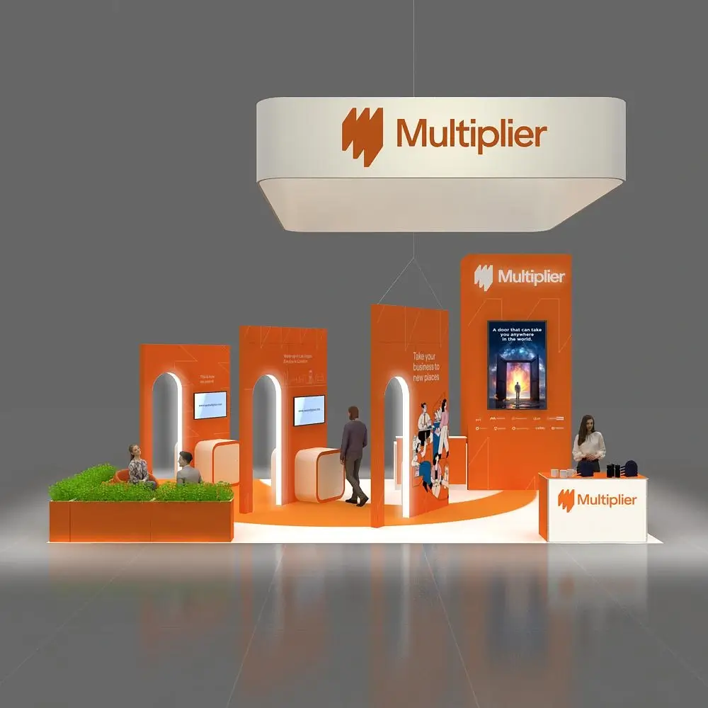 20x30 booth rental BRLU2030 36 - image1