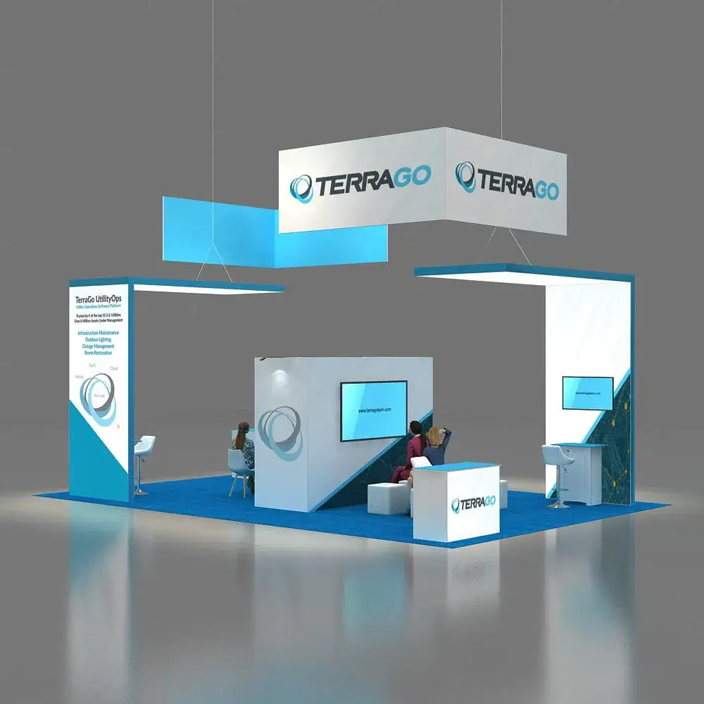 20x30 booth rental GRLU2030 111 - image5