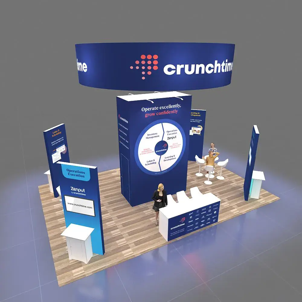 20x30 booth rental GRLU2030 90 - image4