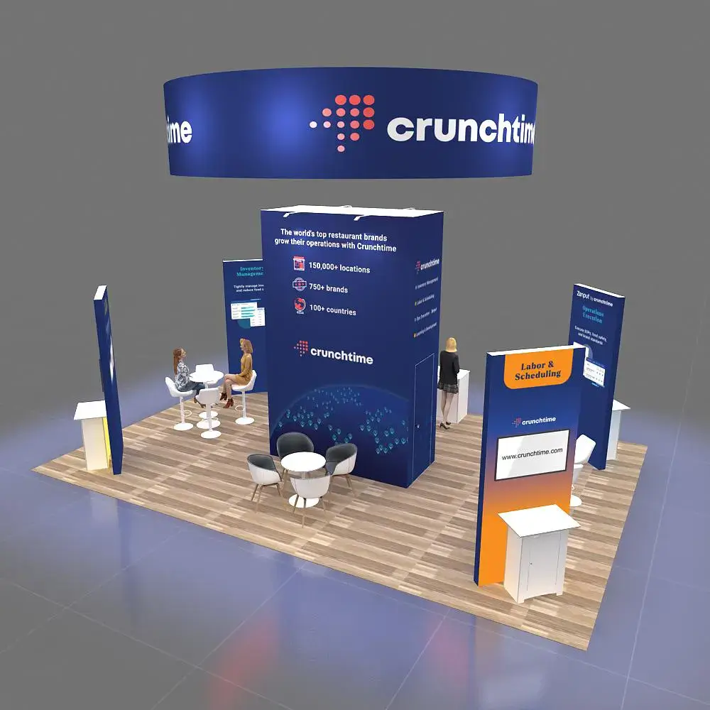 20x30 booth rental GRLU2030 90 - image6