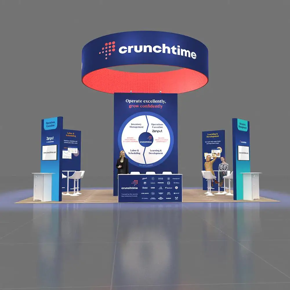 20x30 booth rental GRLU2030 90 - image1
