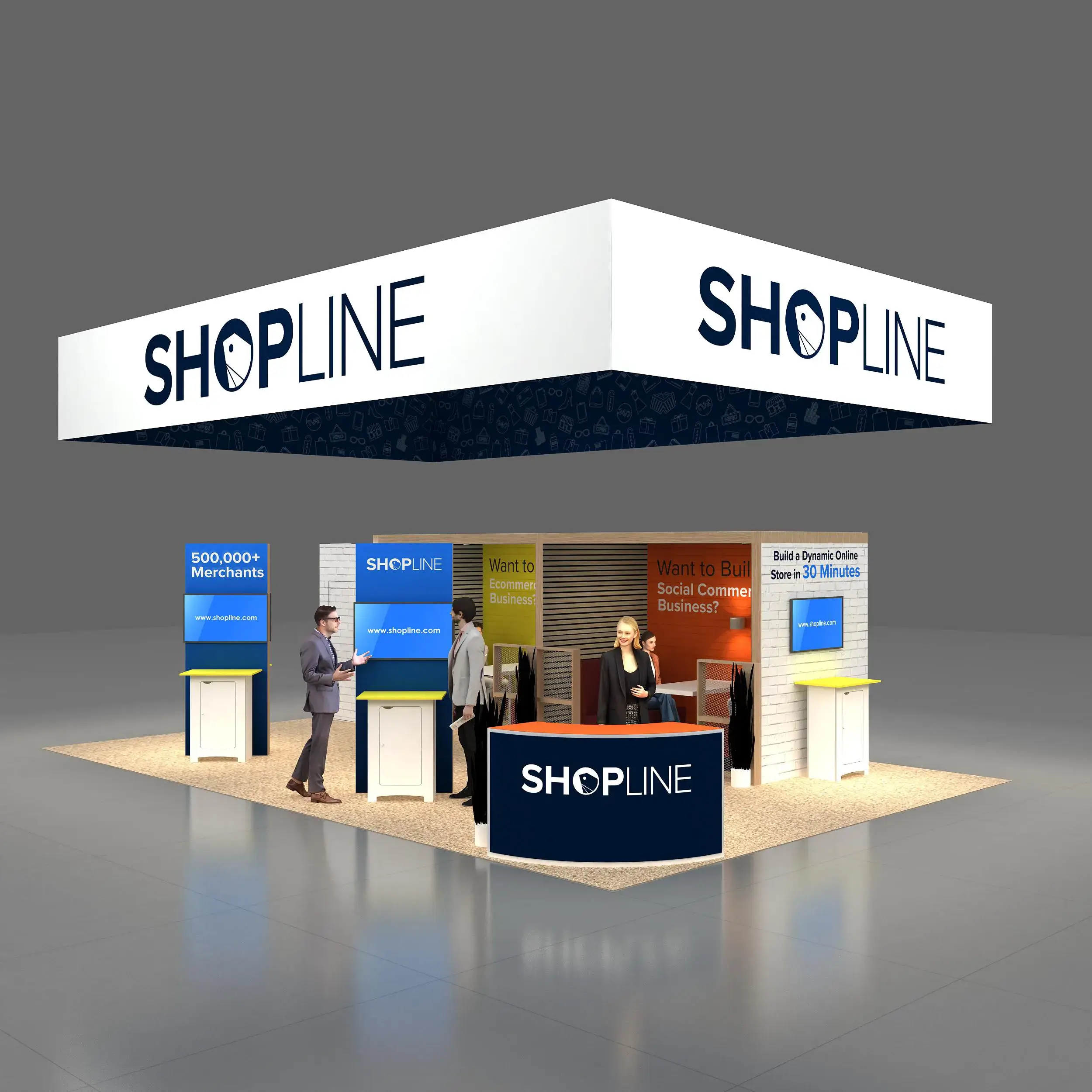 20x30 booth rental YRLU2030 75 - image1