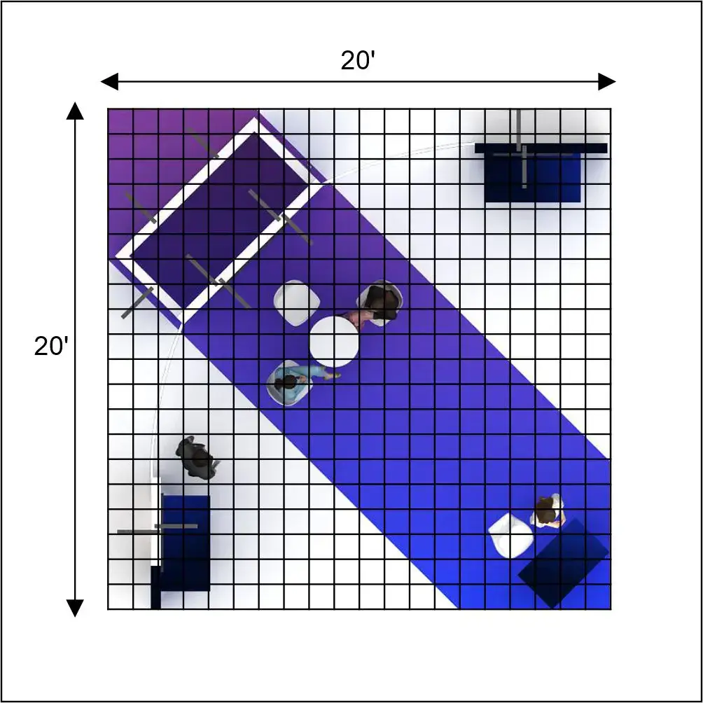 20x20 booth rental RLU2020 33 - image12