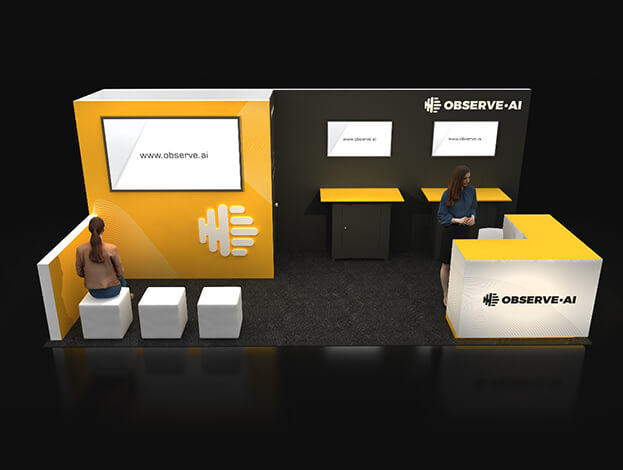 10'x20' Trade Show Exhibit - Observe AI