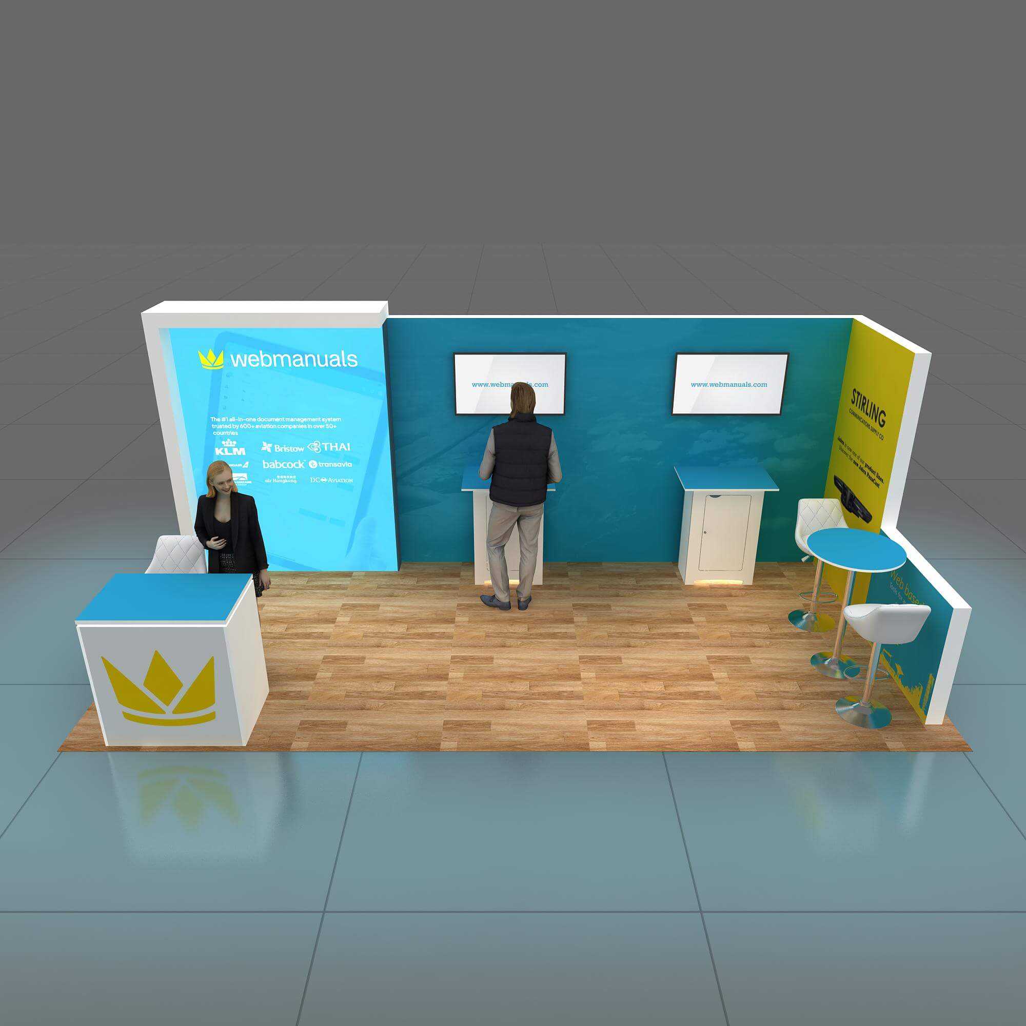 10x20 booth rental GRLU1020 49 - image4