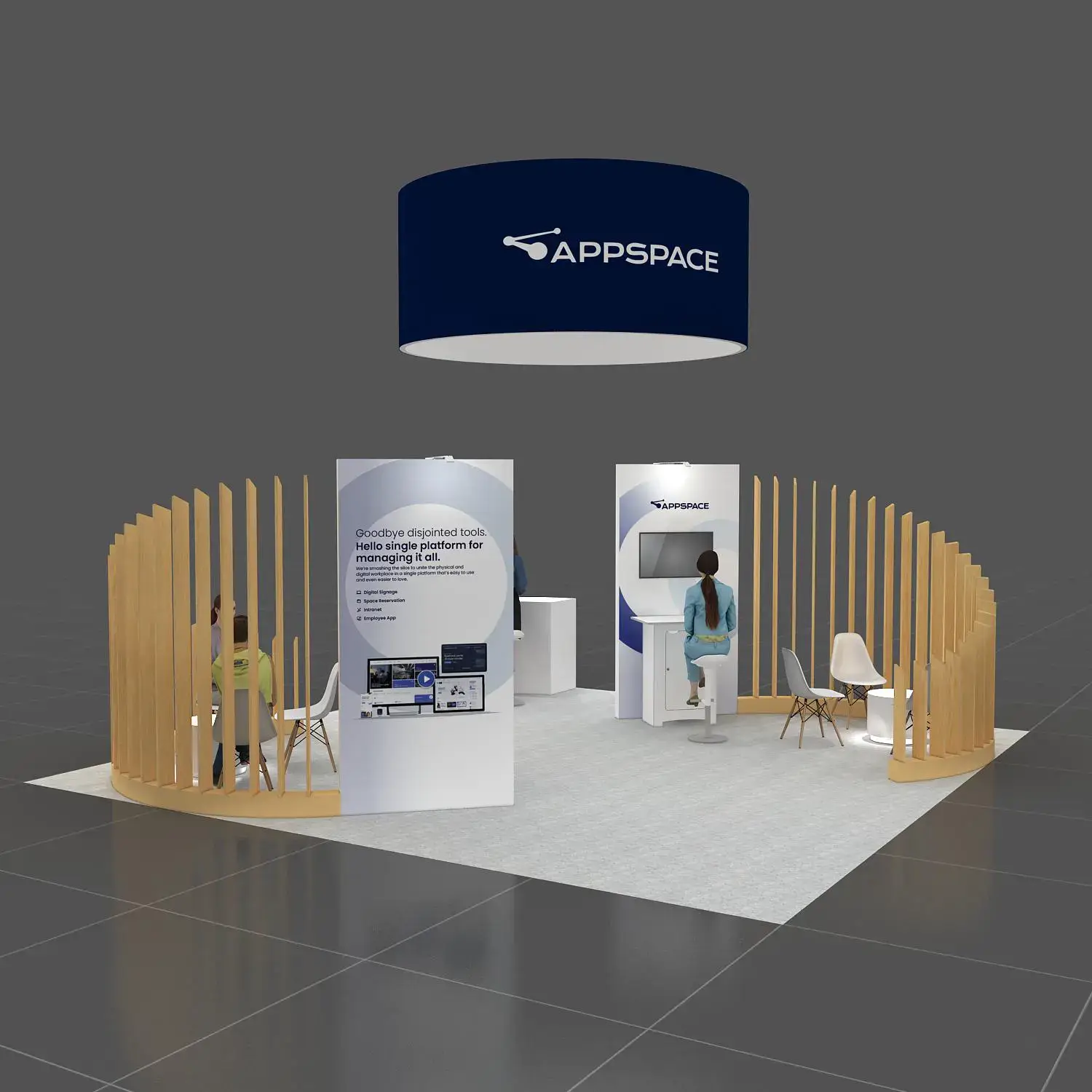 20x20 booth rental YRLU2020 111 - image2