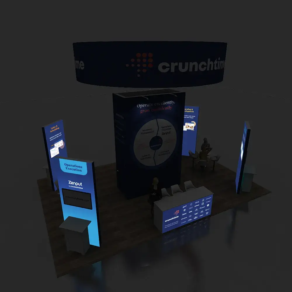 20x30 booth rental GRLU2030 90 - image5