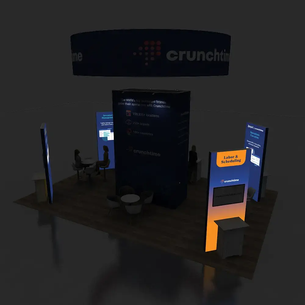 20x30 booth rental GRLU2030 90 - image7