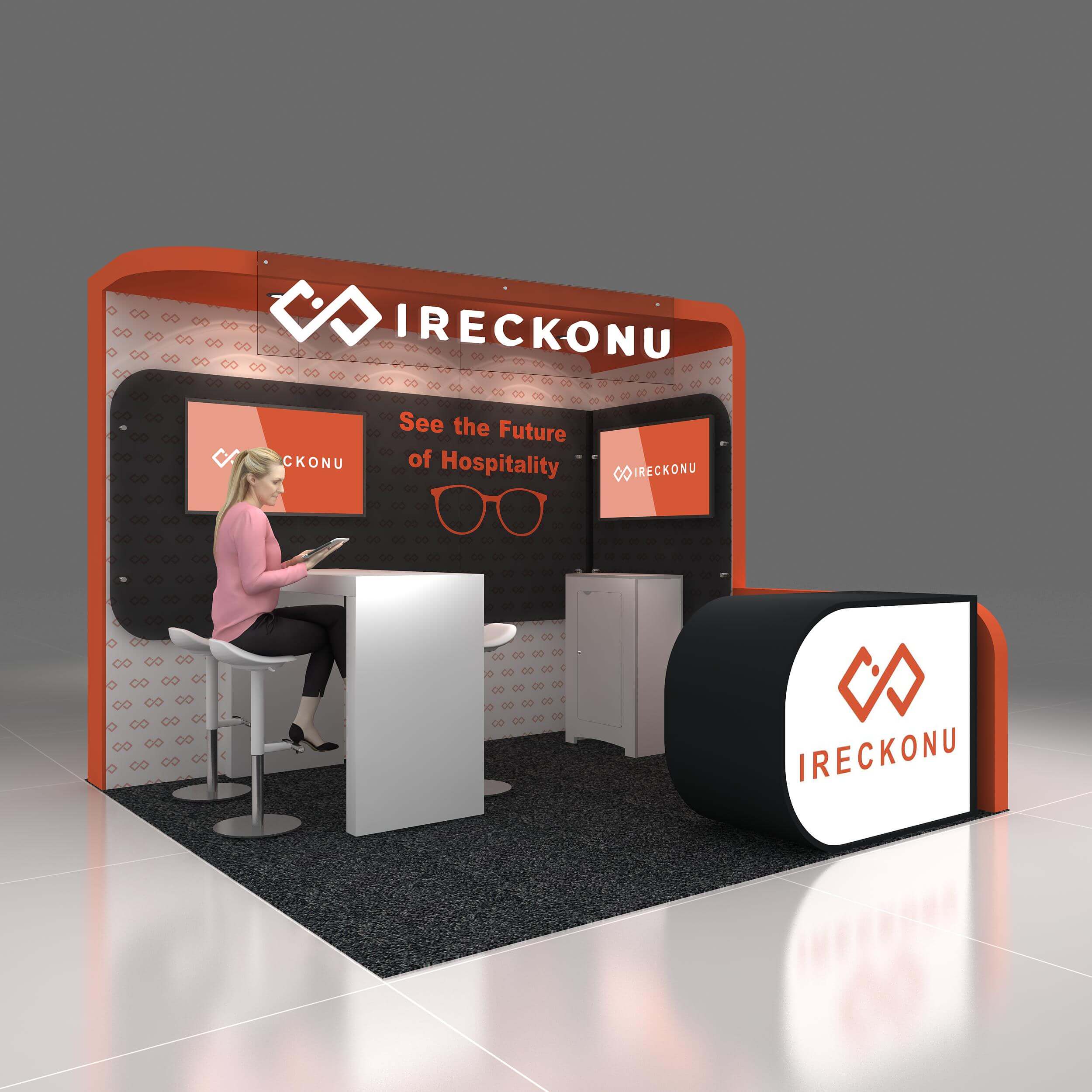10x10 booth rental BRLU1010 36 - image3