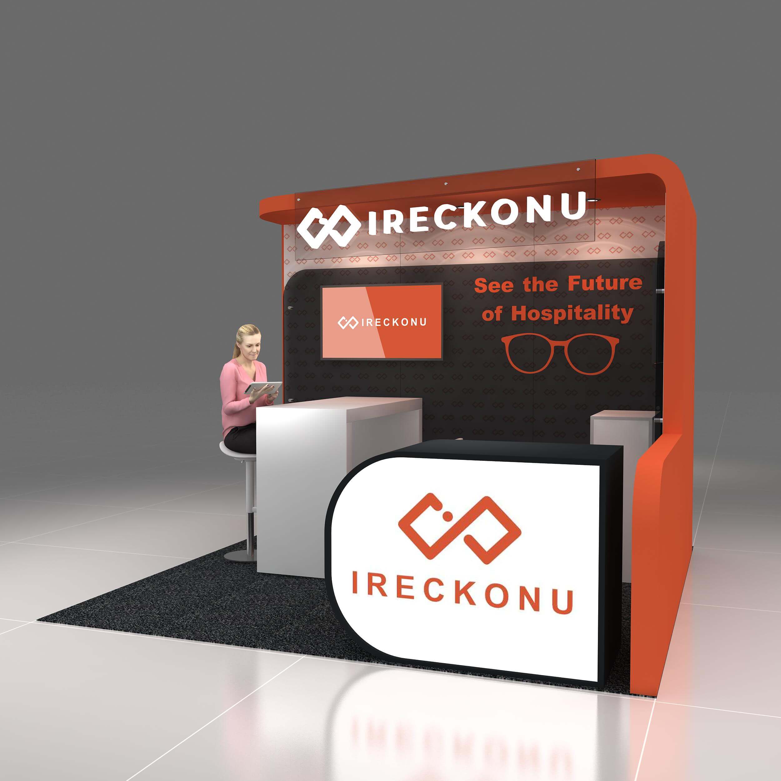 10x10 booth rental BRLU1010 36 - image4