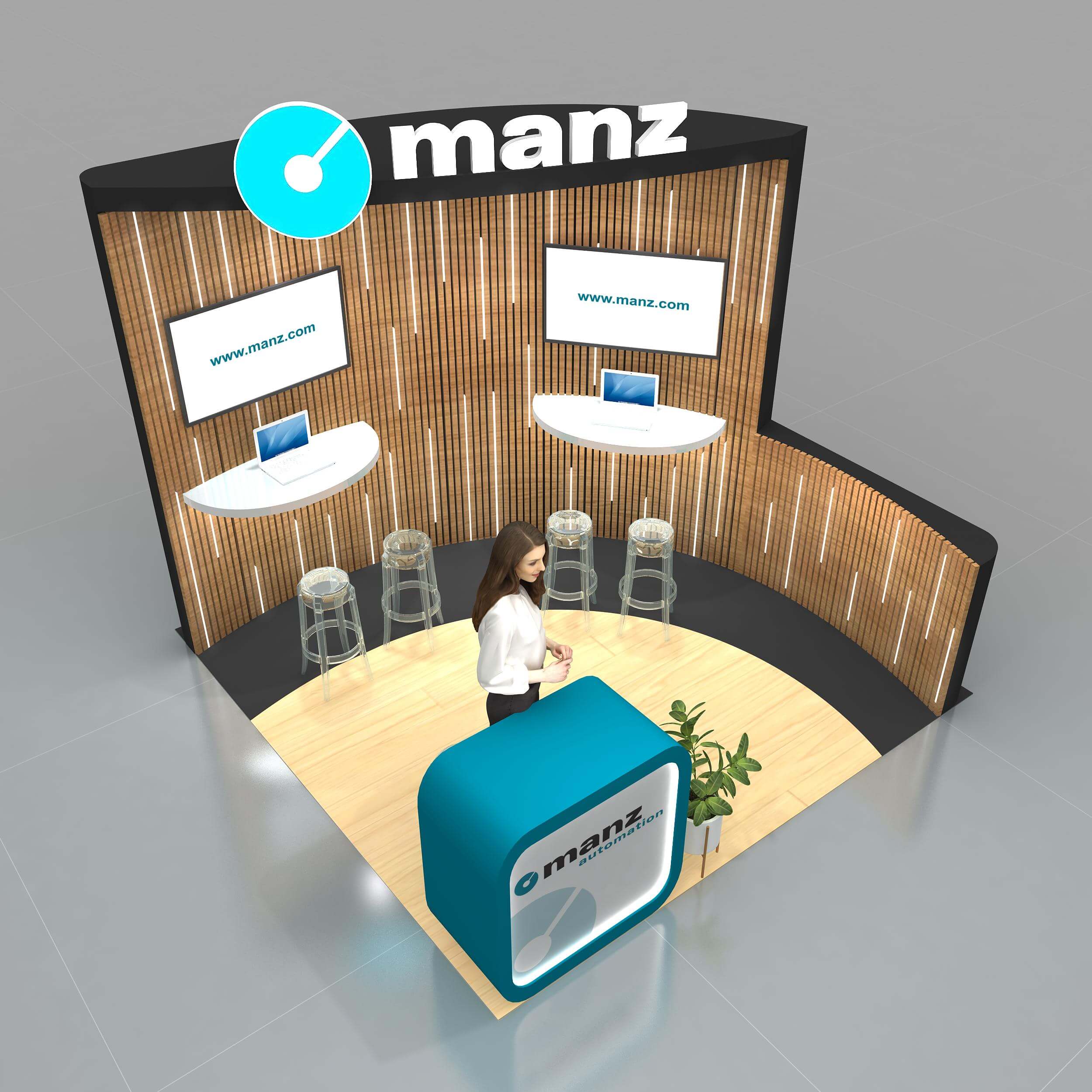 10x10 booth rental BRLU1010 37 - image4