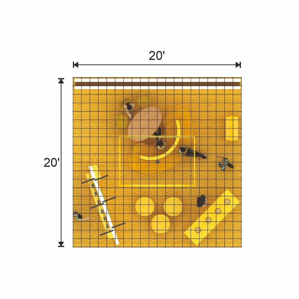 20x20 booth rental BRLU2020 54 - image13