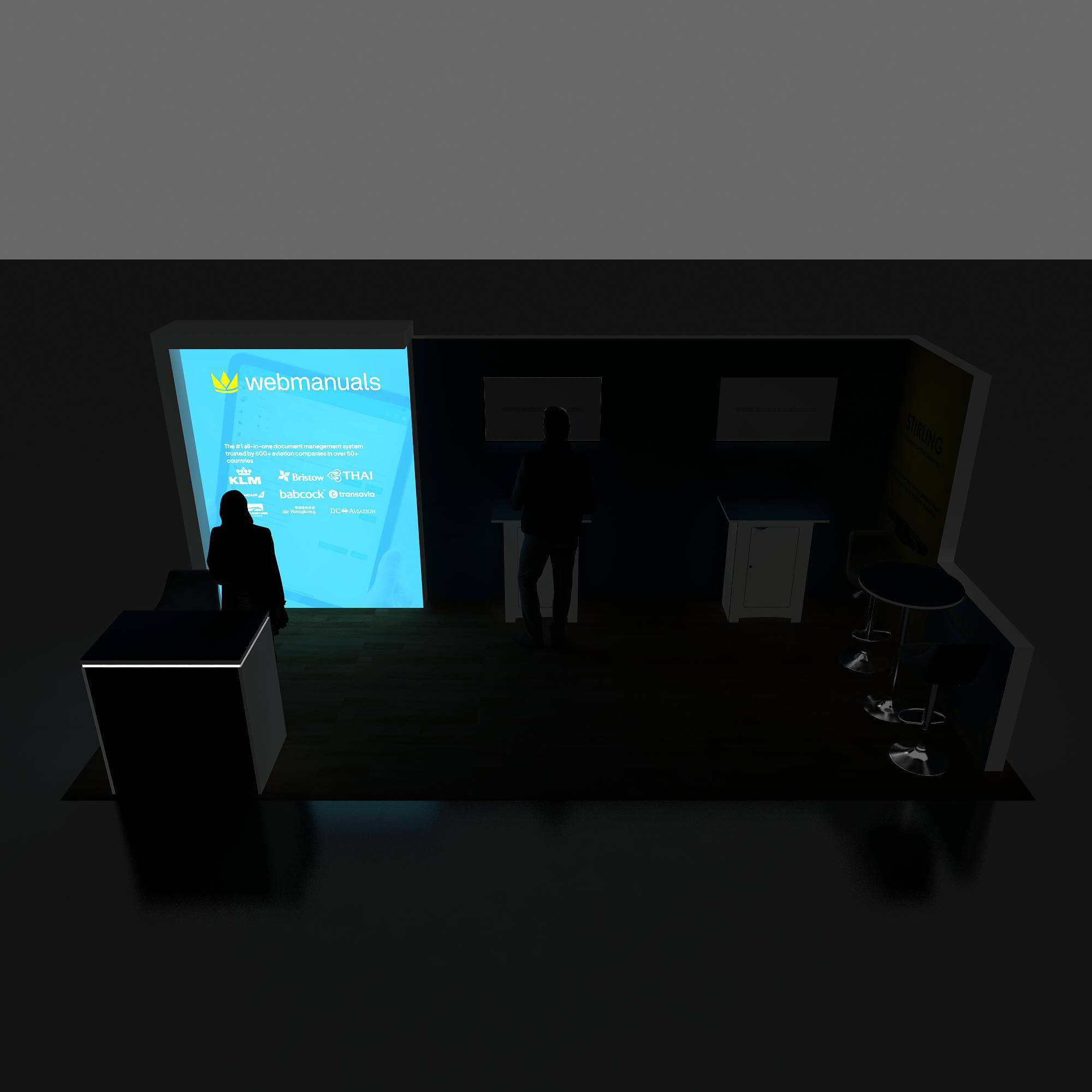 10x20 booth rental GRLU1020 49 - image3