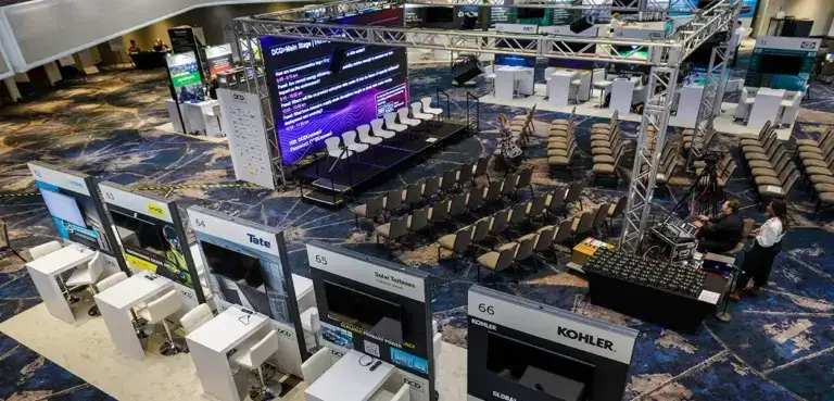 Conference booth solutions - DCD Connect Live