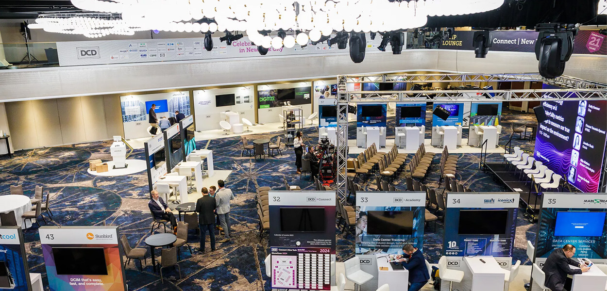 Conference booth solutions - DCD Connect Live