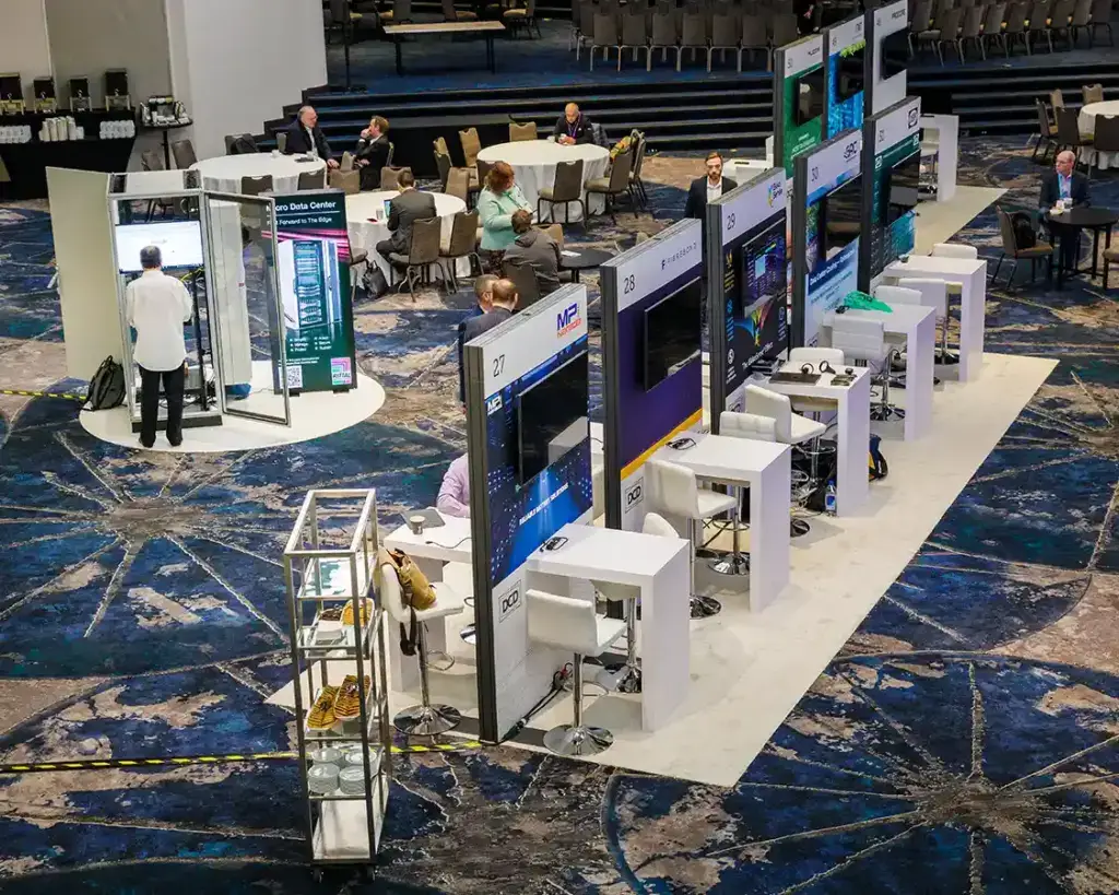 Conference booth solutions - DCD Connect Live