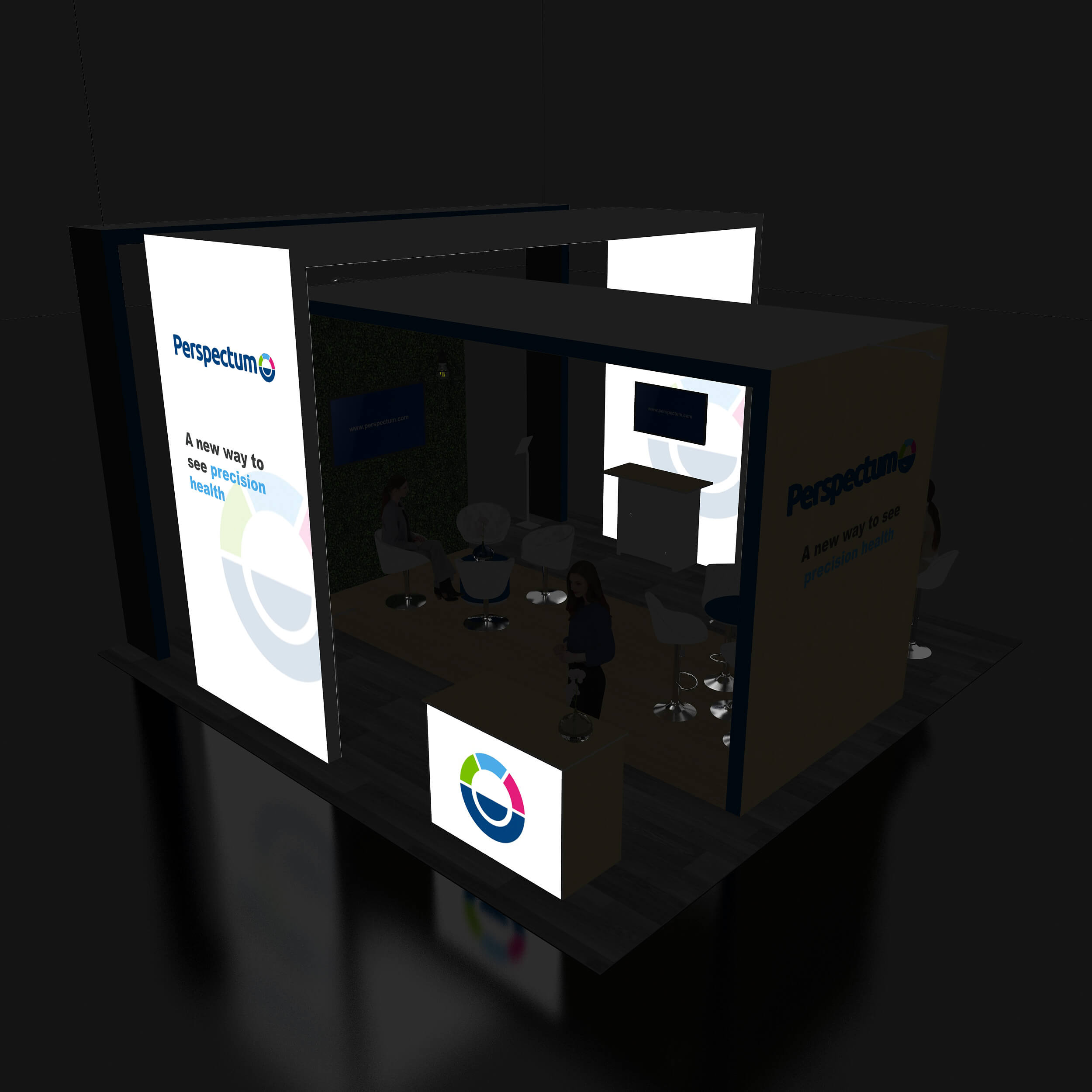 20x20 booth rental GRLU2020 105 - image4