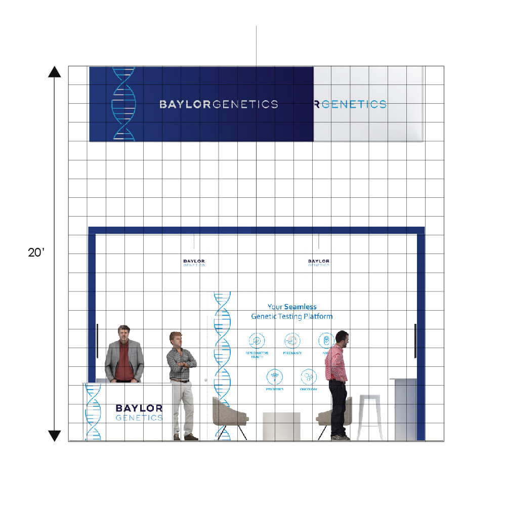 20x20 booth rental GRLU2020 120 - image12