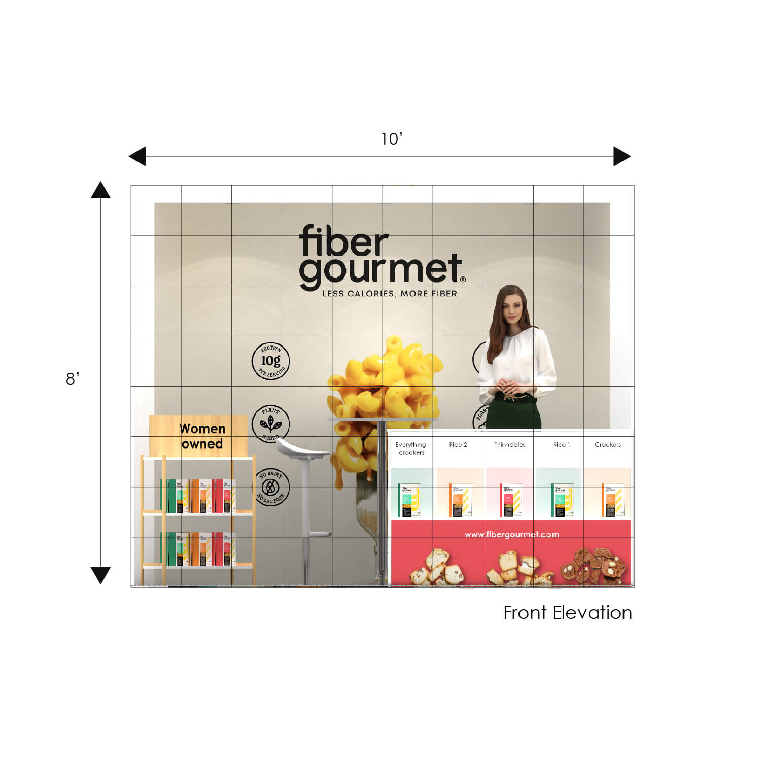 10x10 booth rental YRLU1010 51 - image6