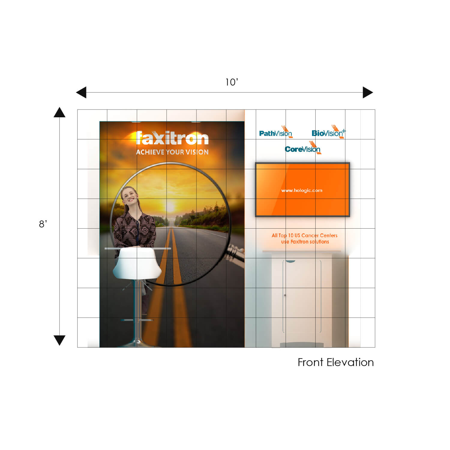 10x10 booth rental GRH1010 04 - image5