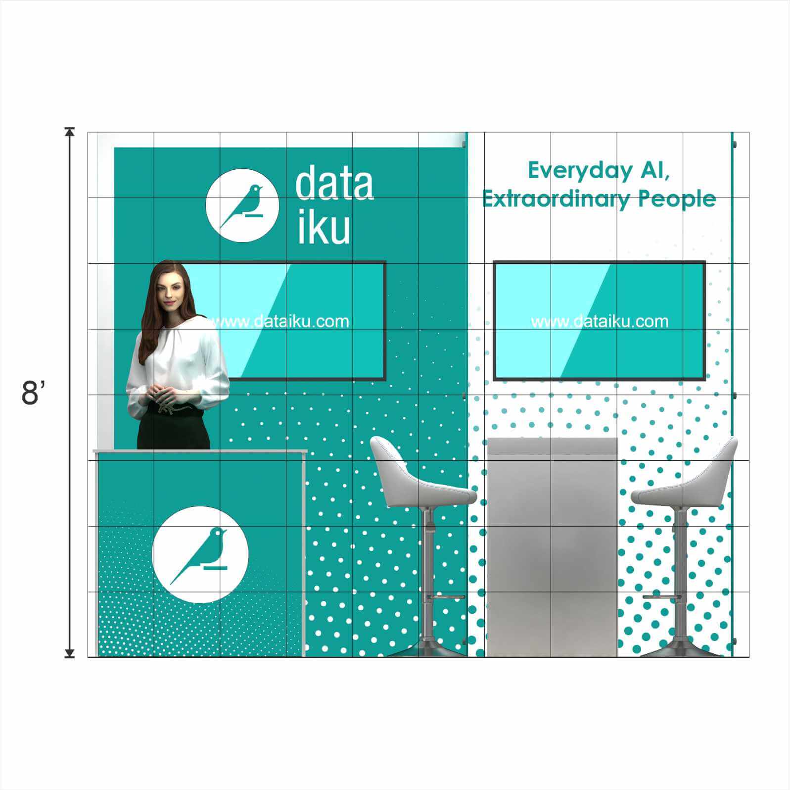 10x10 booth rental STL1010 04 - image5