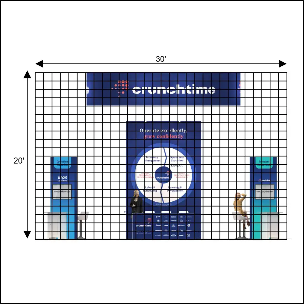 20x30 booth rental GRLU2030 90 - image9