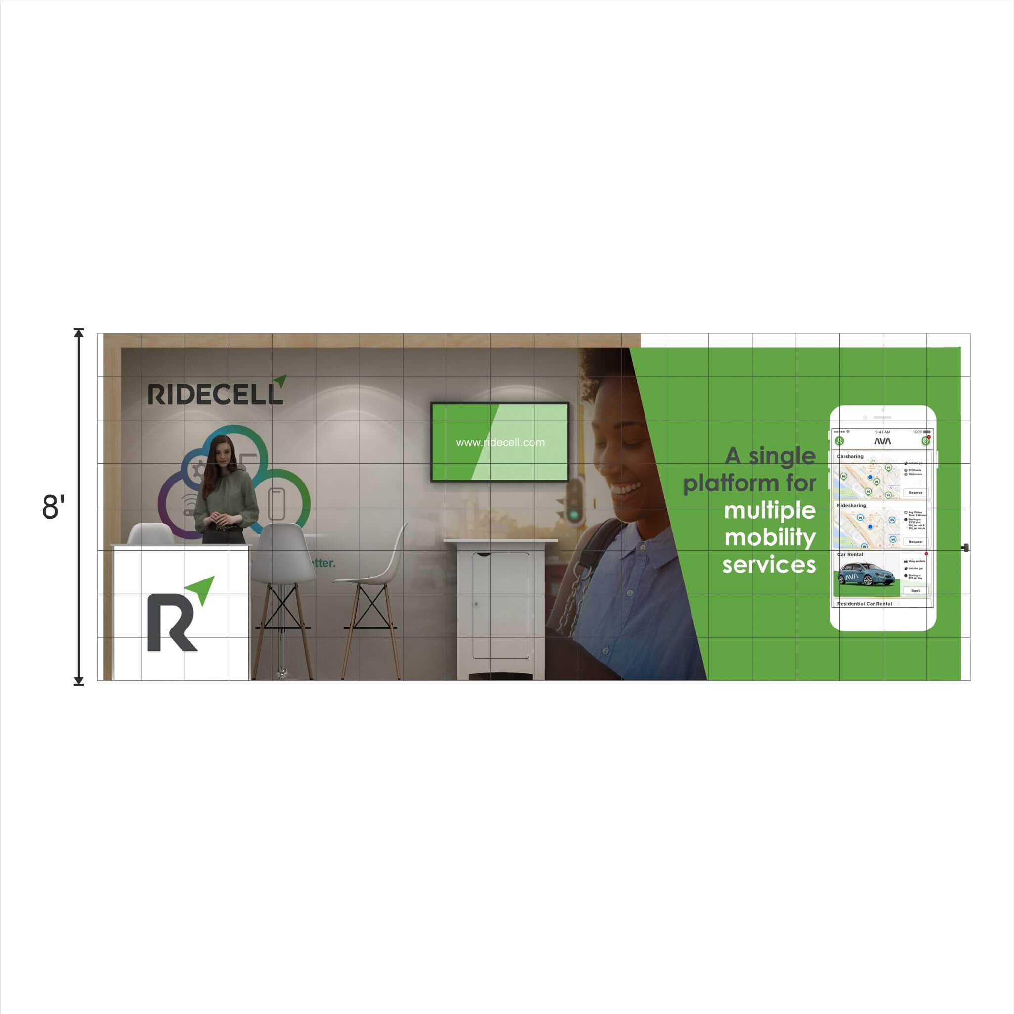 10x20 booth rental GRLU1020 55 - image7