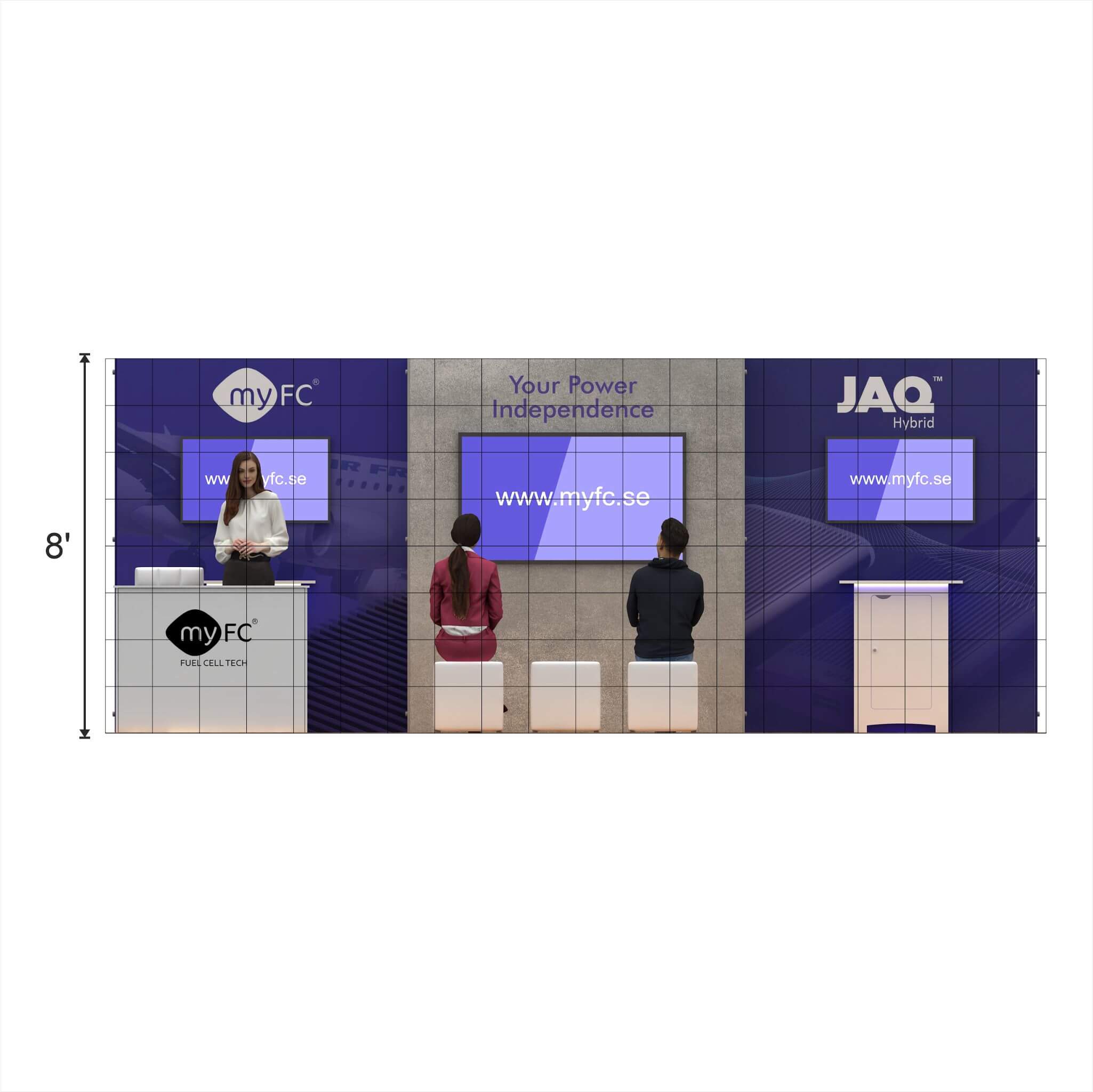 10x20 booth rental GRLU1020 56 - image6