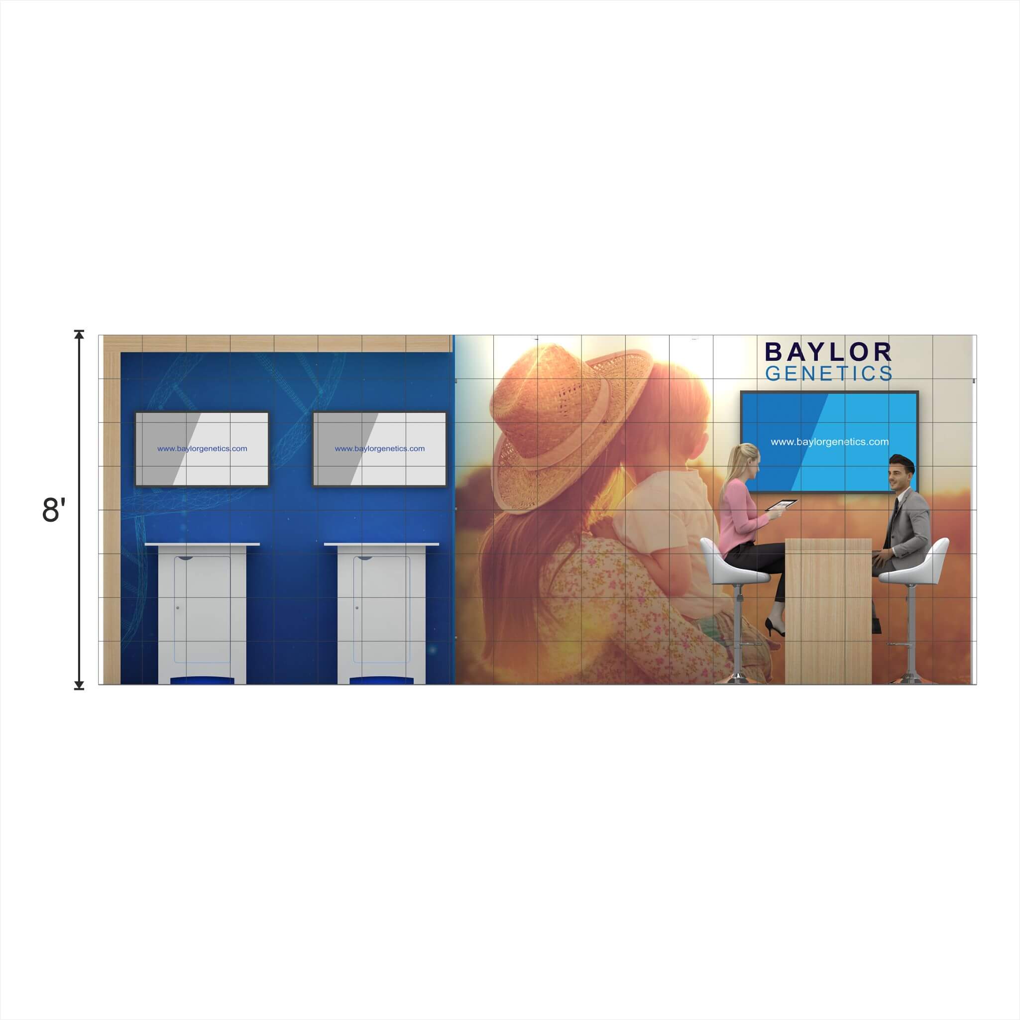10x20 booth rental GRLU1020 40 - image6