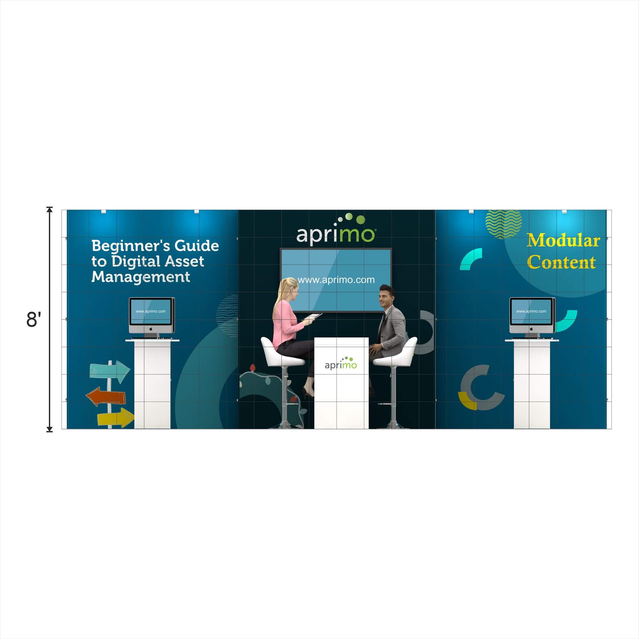 10x20 booth rental GRLU1020 44 - image5
