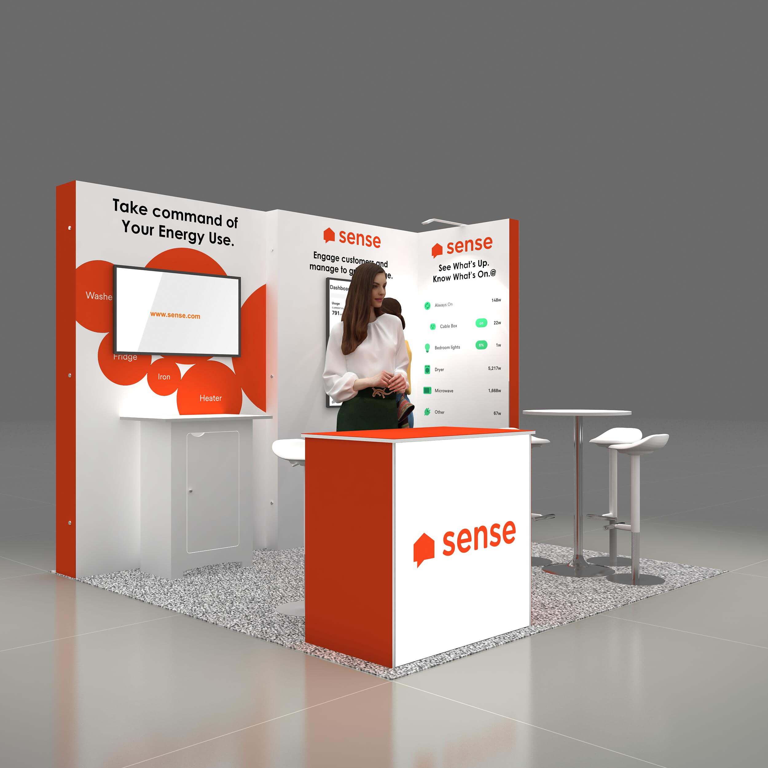 10x10 booth rental GRL1010 04 - image3