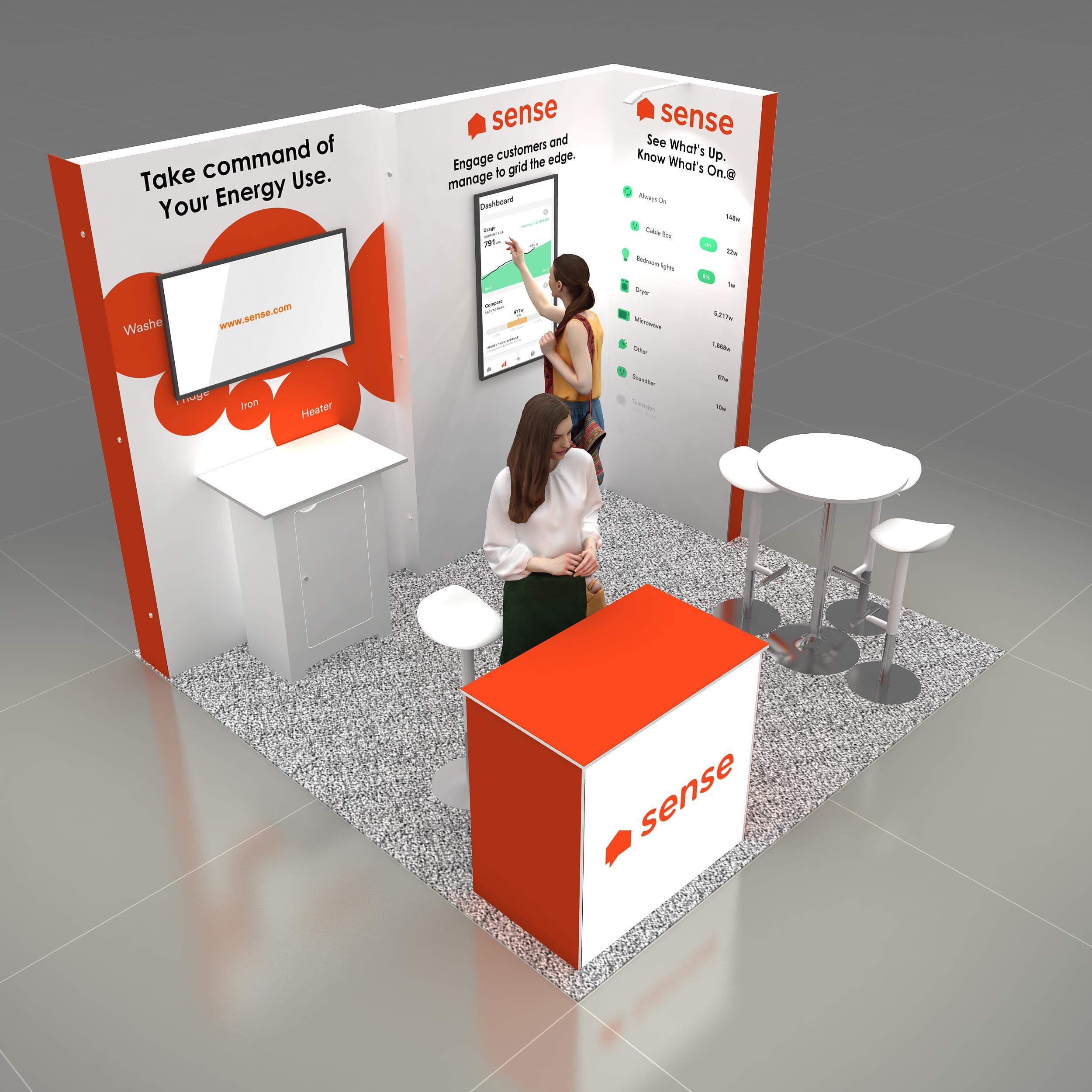 10x10 booth rental GRL1010 04 - image5