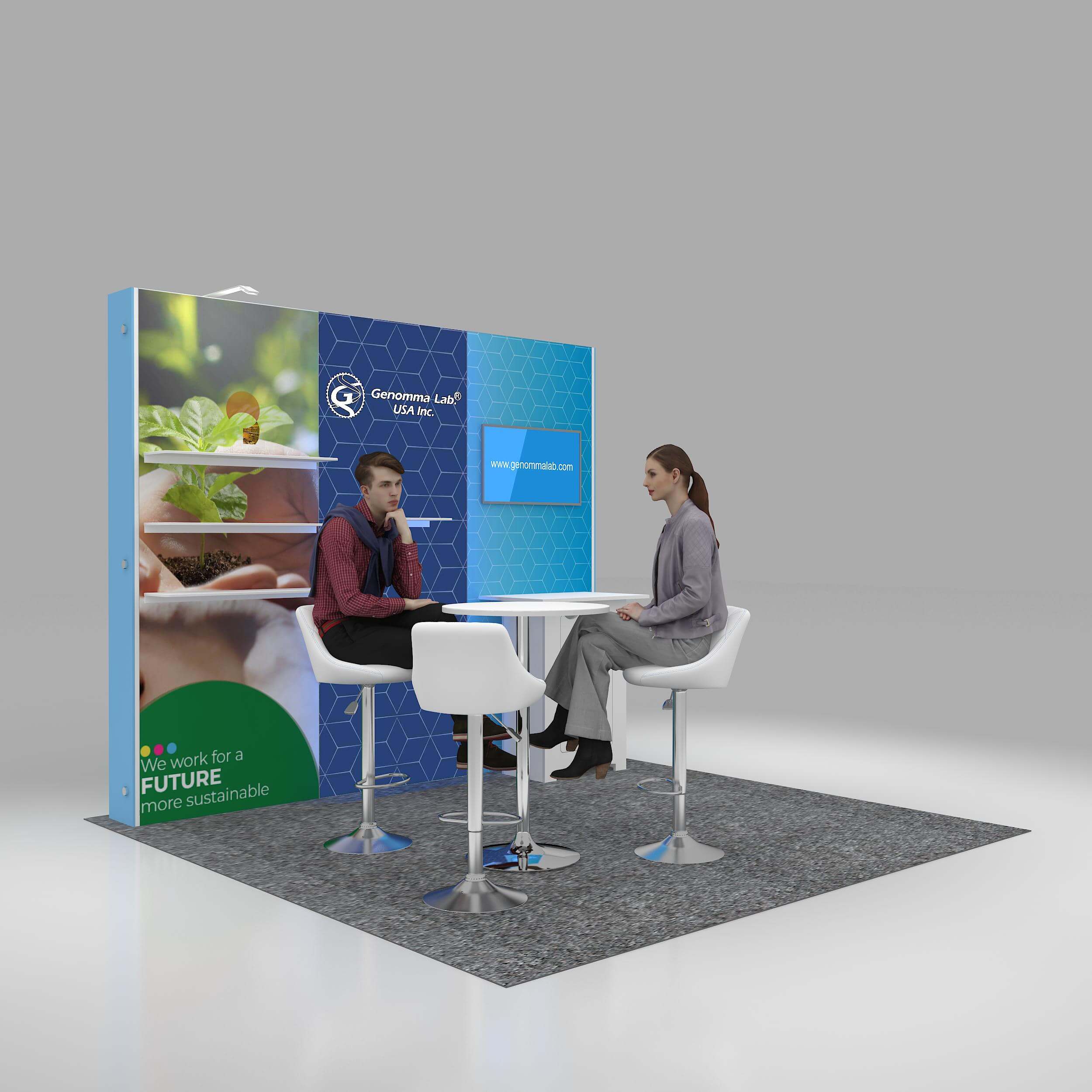 10x10 booth rental GRL1010 06 - image4