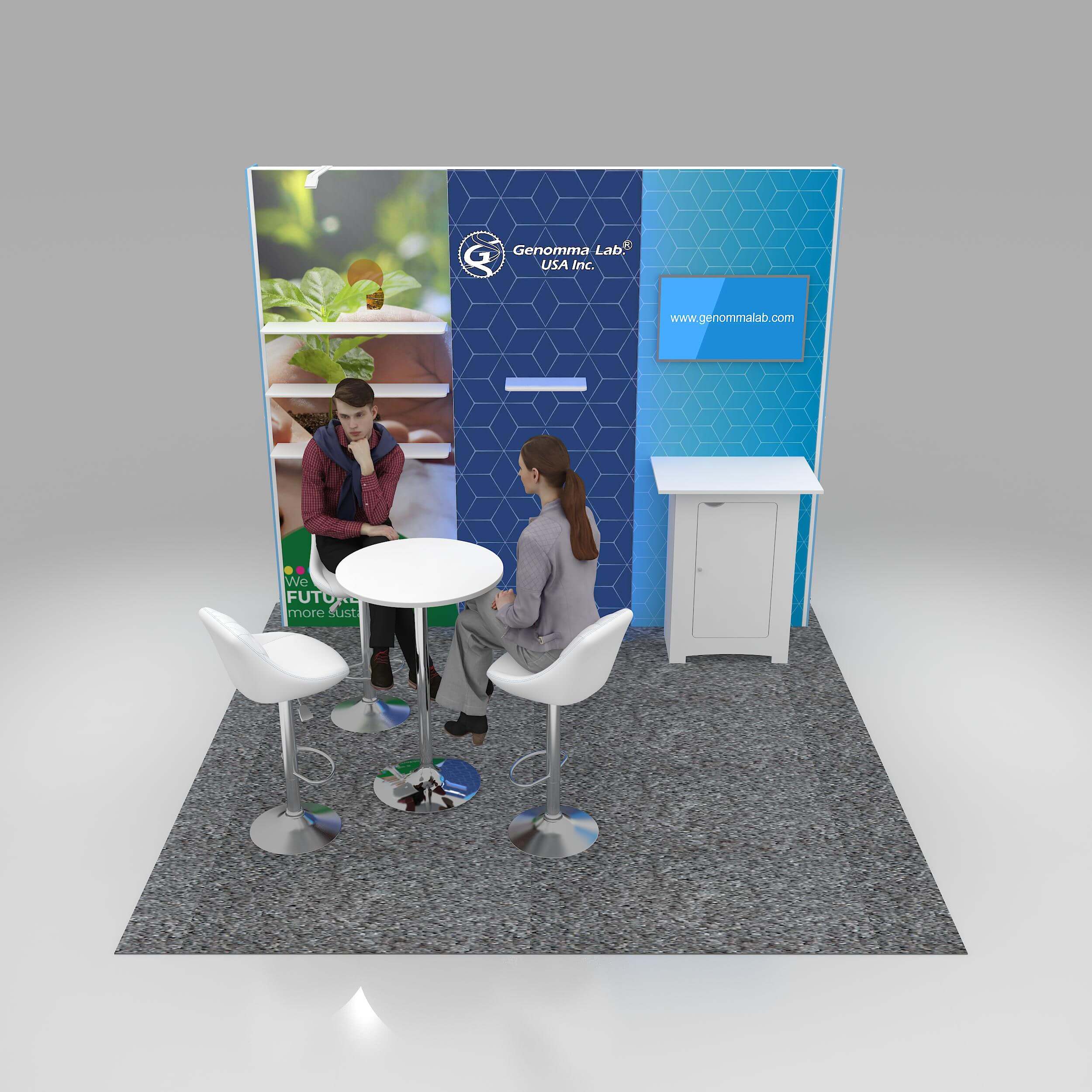 10x10 booth rental GRL1010 06 - image5