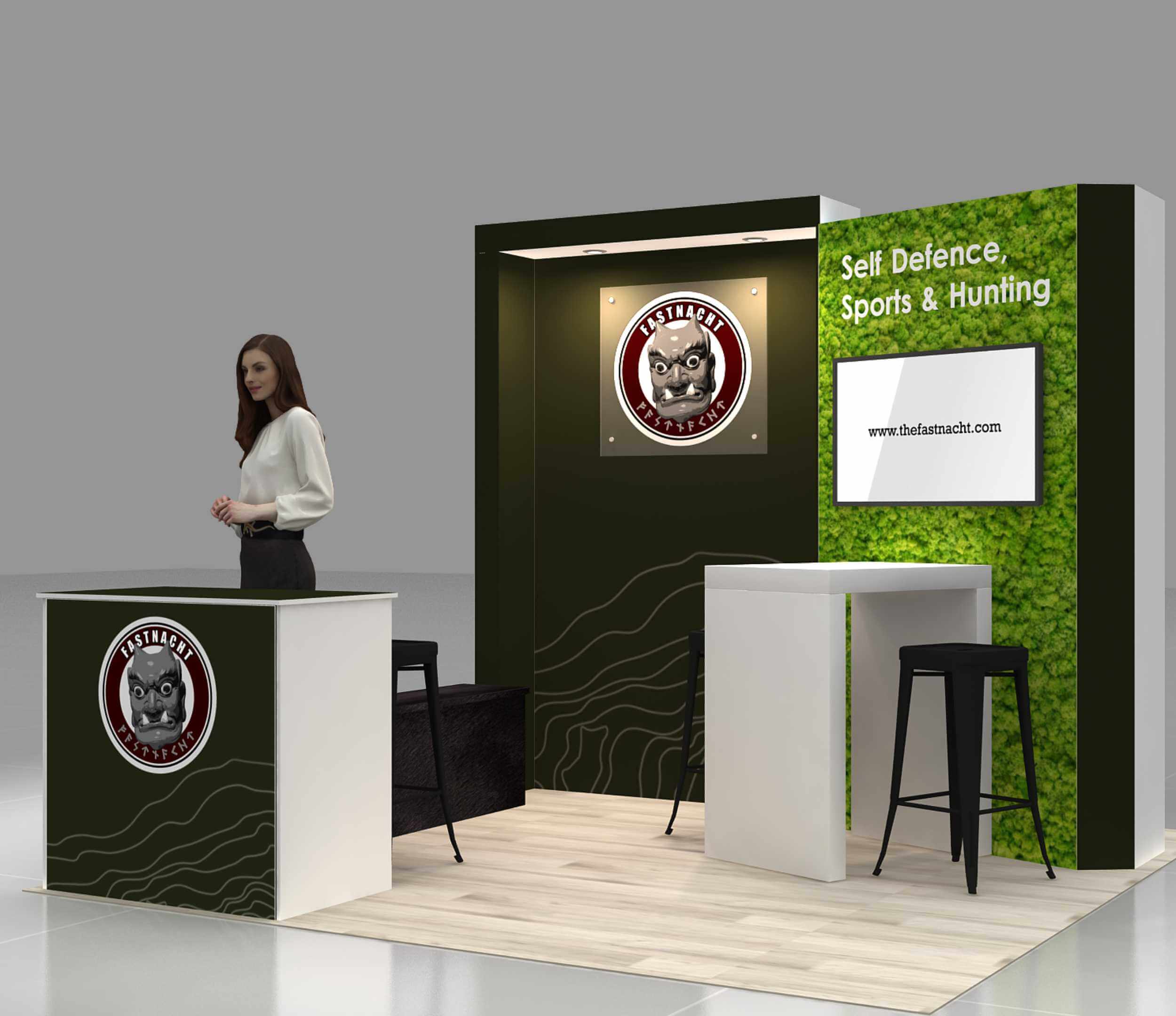 10x10 booth rental GRLE1010 05 - image3