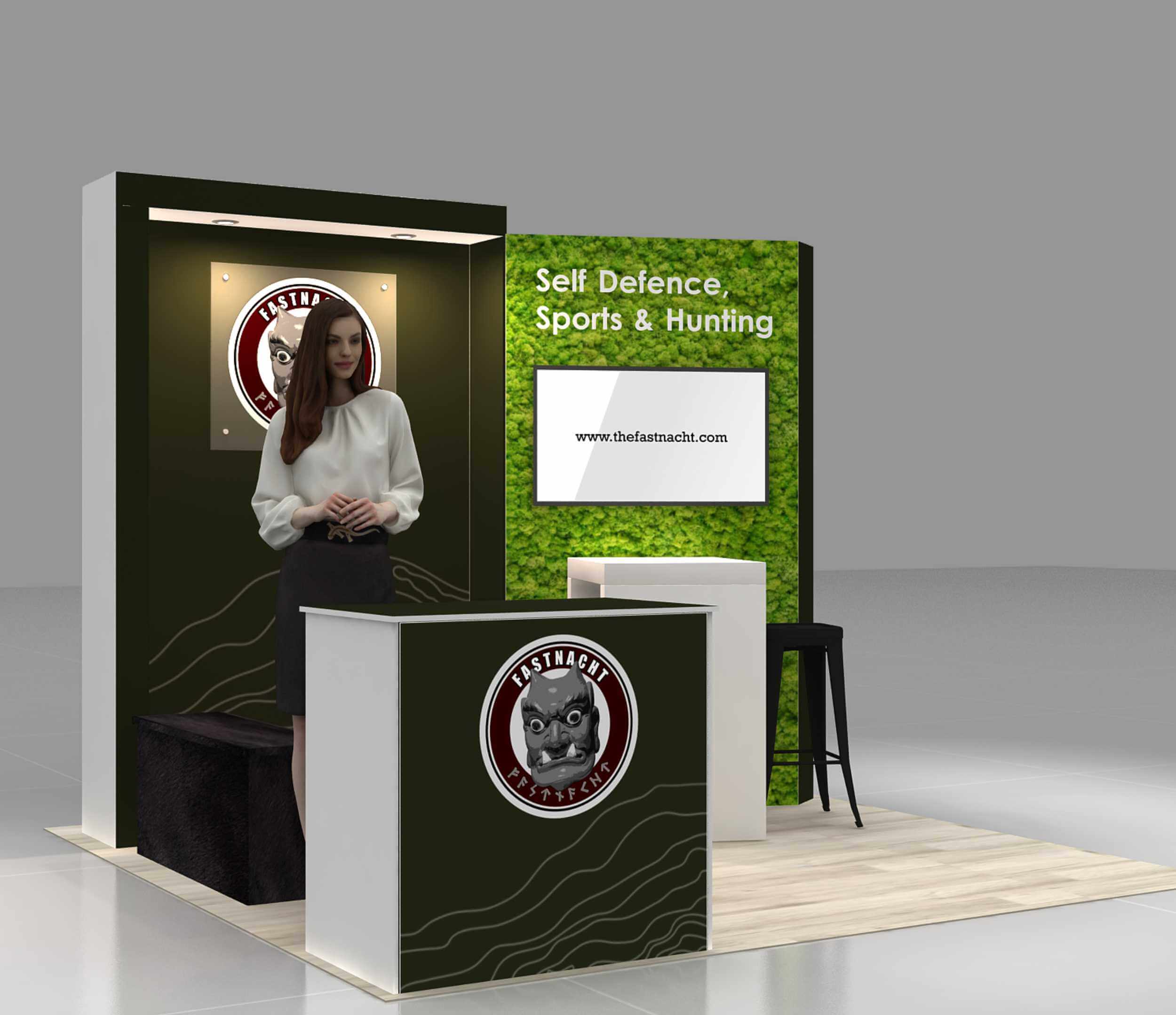 10x10 booth rental GRLE1010 05 - image4