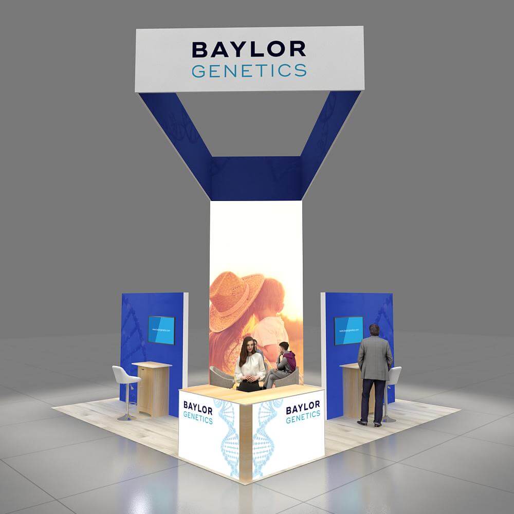 20x20 booth rental GRLE2020 13 - image1