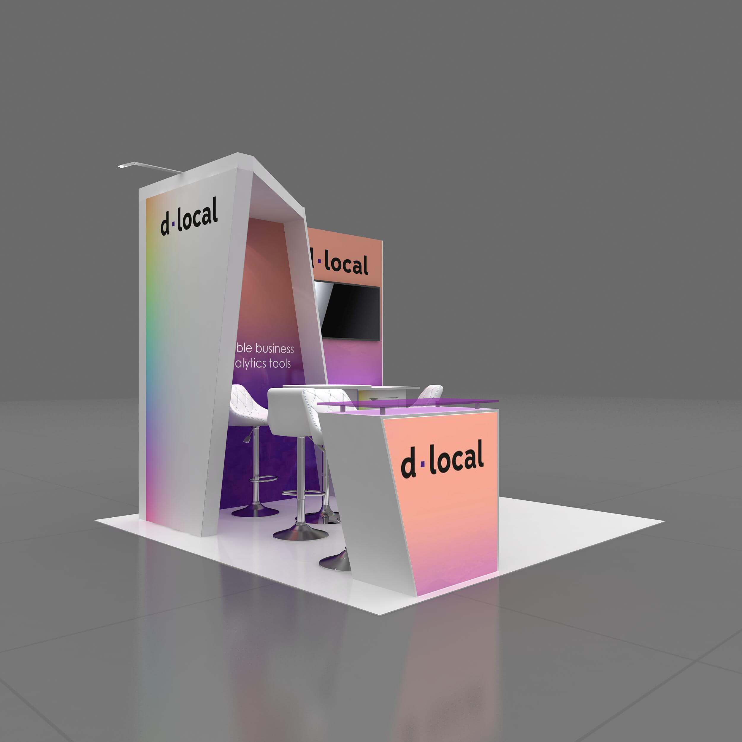 10x10 booth rental GRLU1010 22 - image3