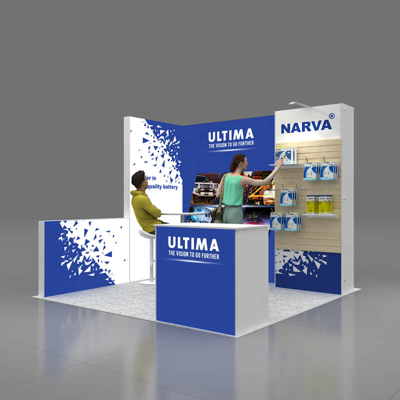 10x10 booth rental GRLU1010 26 - image3