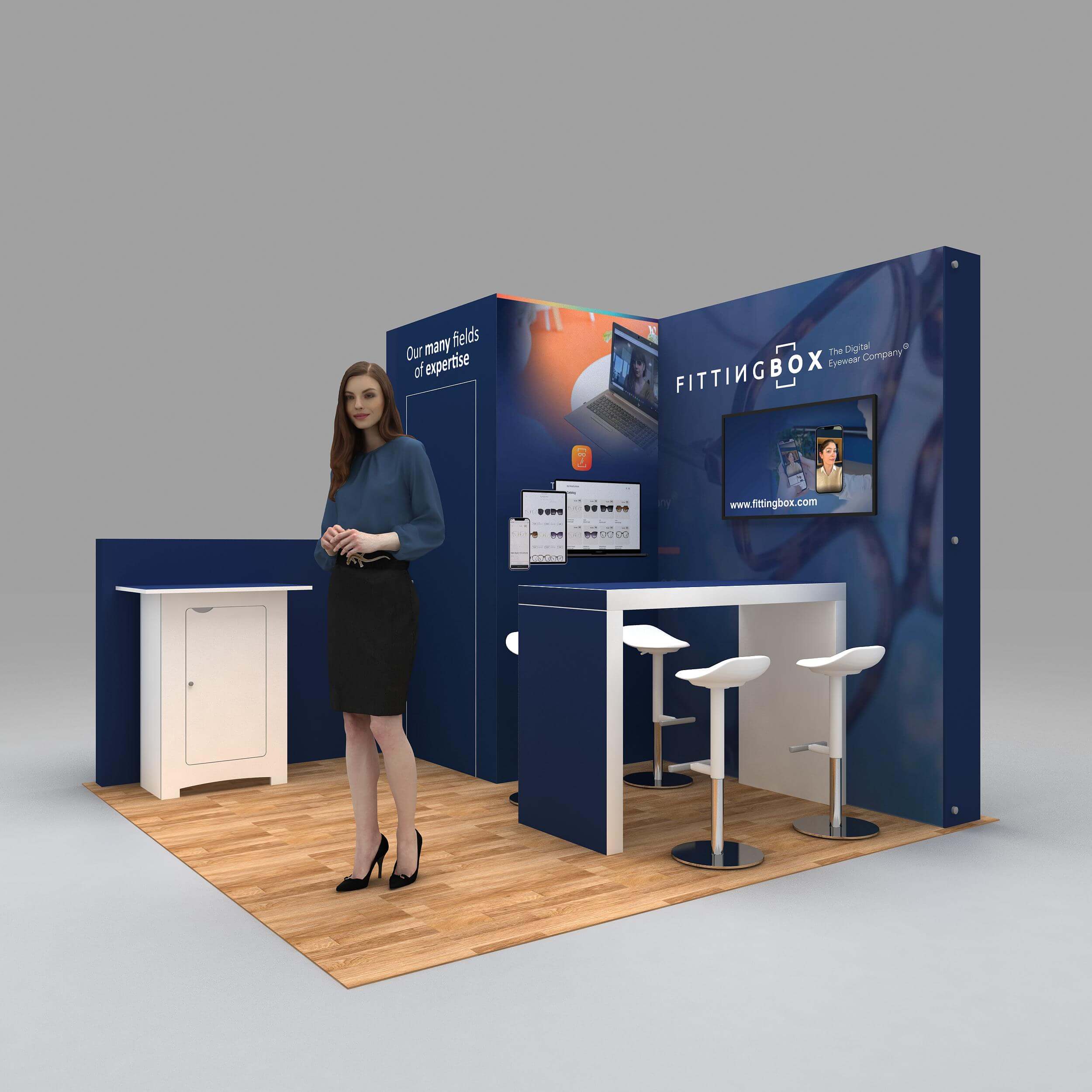 10x10 booth rental GRLU1010 33 - image1