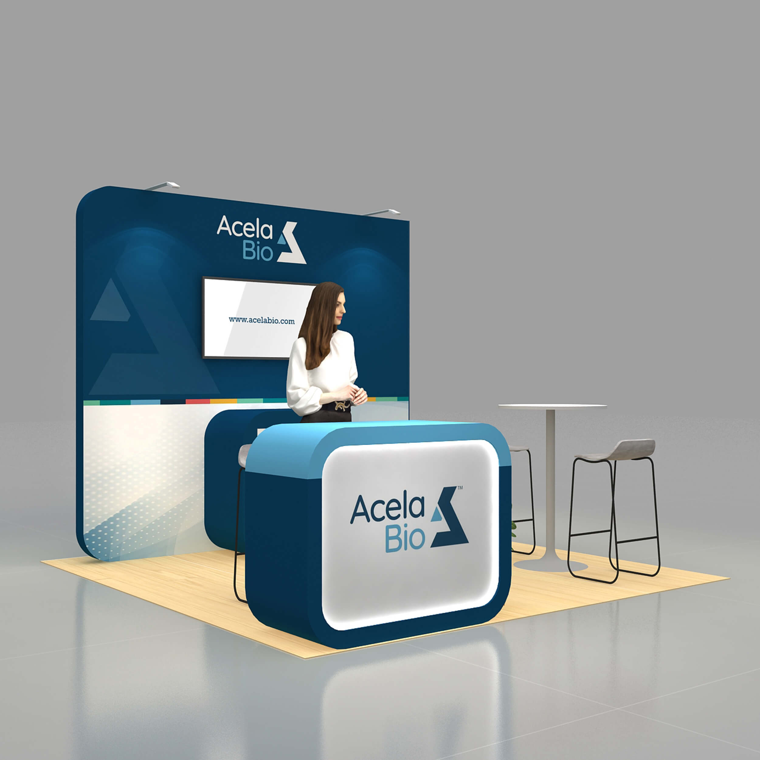 10x10 booth rental GRLU1010 38 - image2