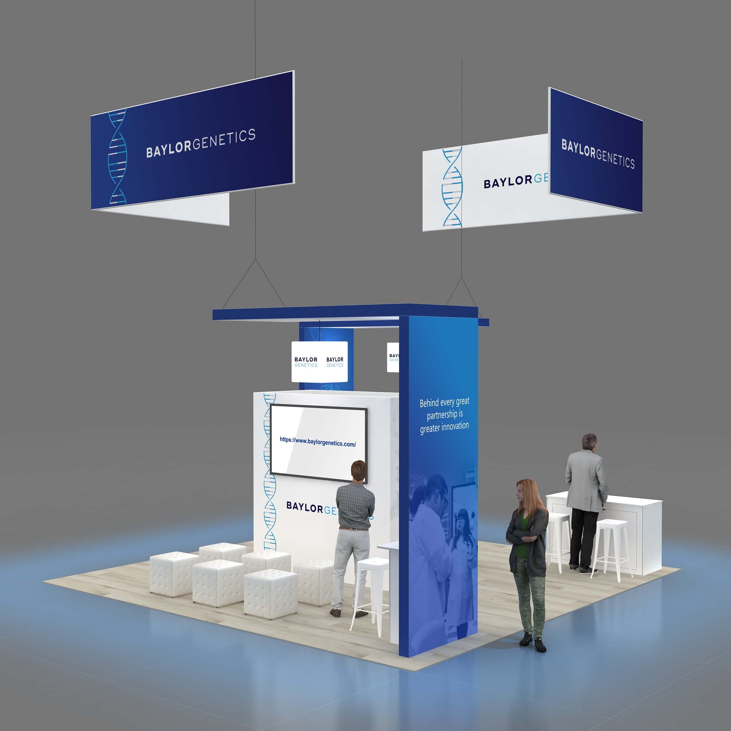 20x20 booth rental GRLU2020 120 - image5
