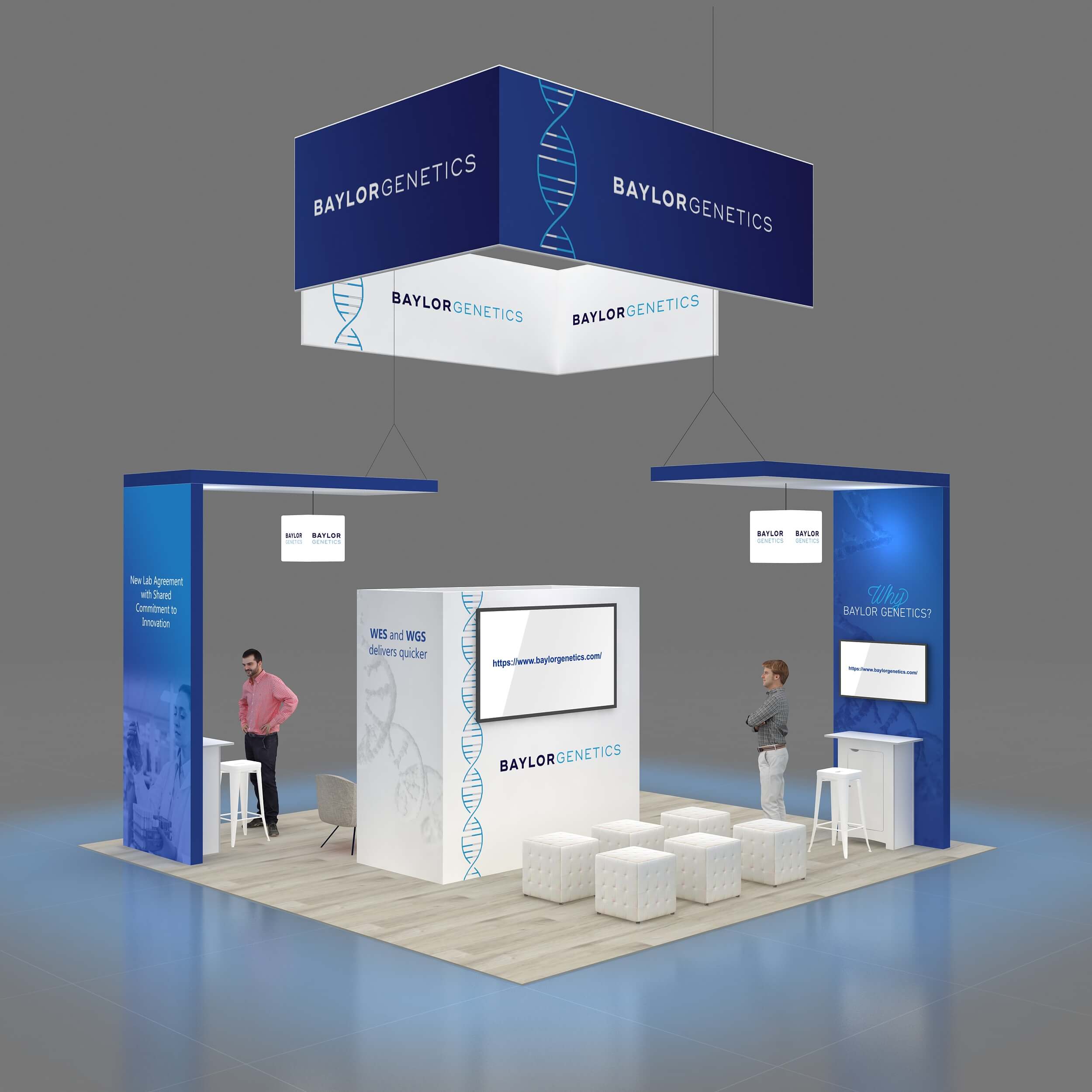 20x20 booth rental GRLU2020 120 - image9
