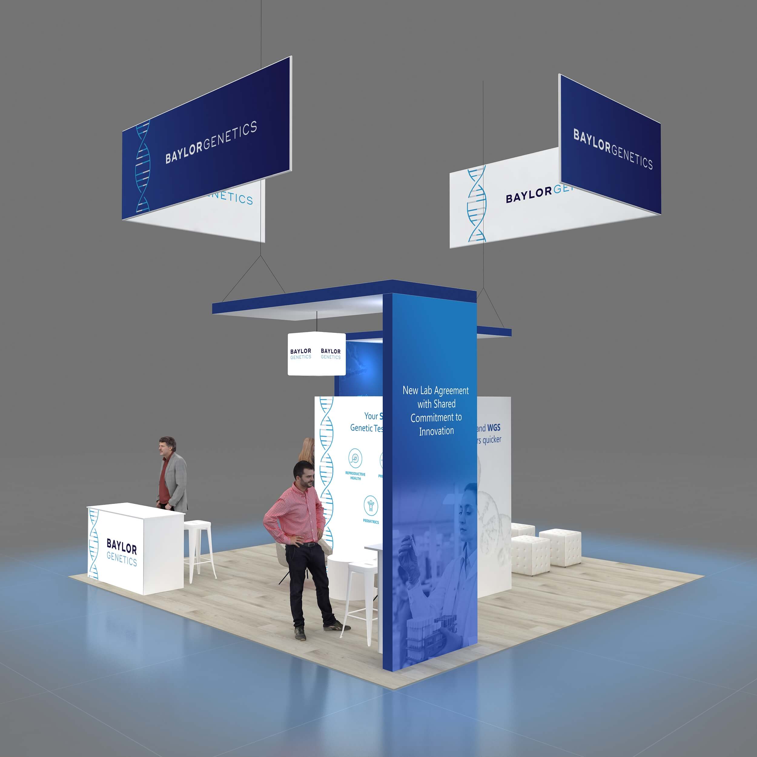 20x20 booth rental GRLU2020 120 - image7