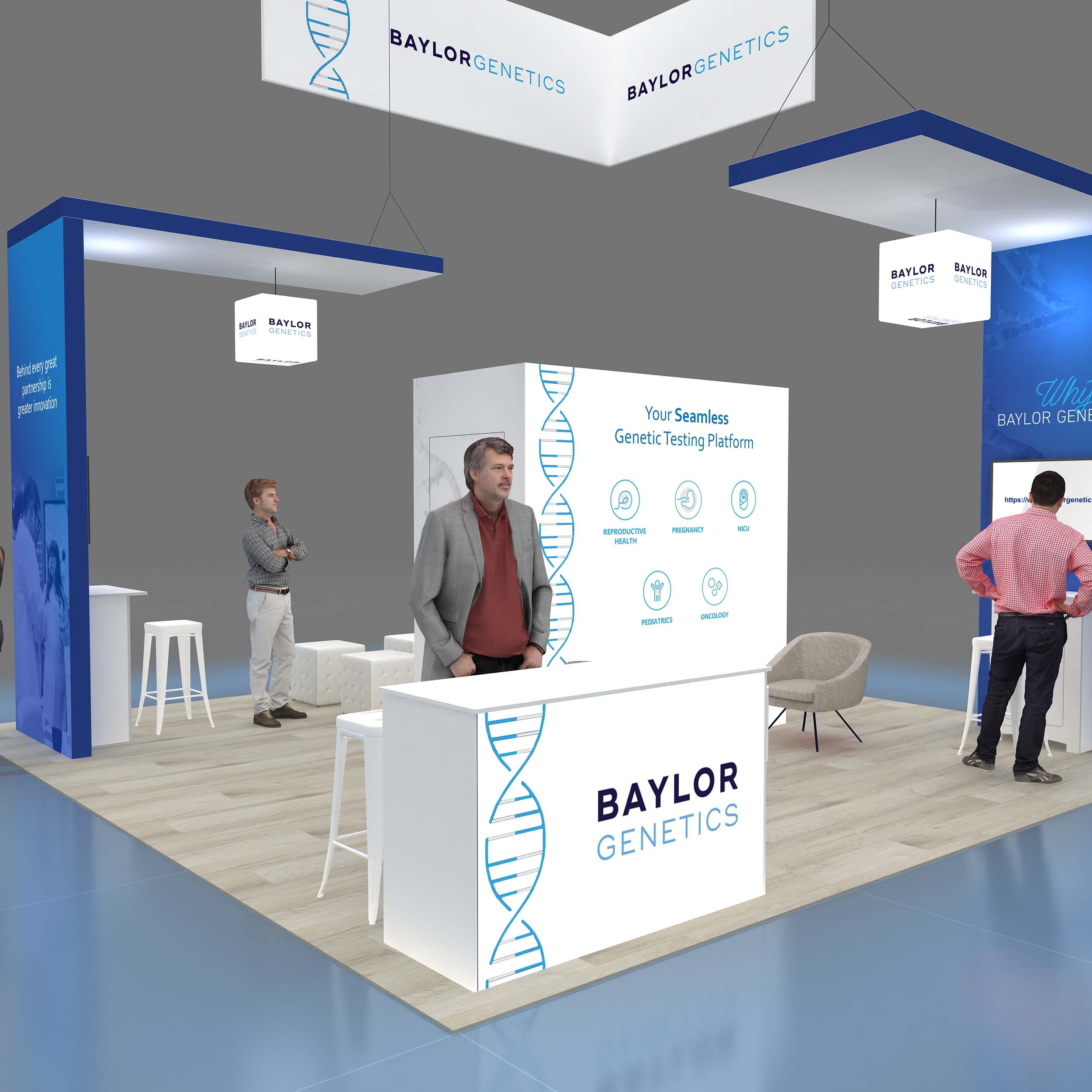 20x20 booth rental GRLU2020 120 - image4