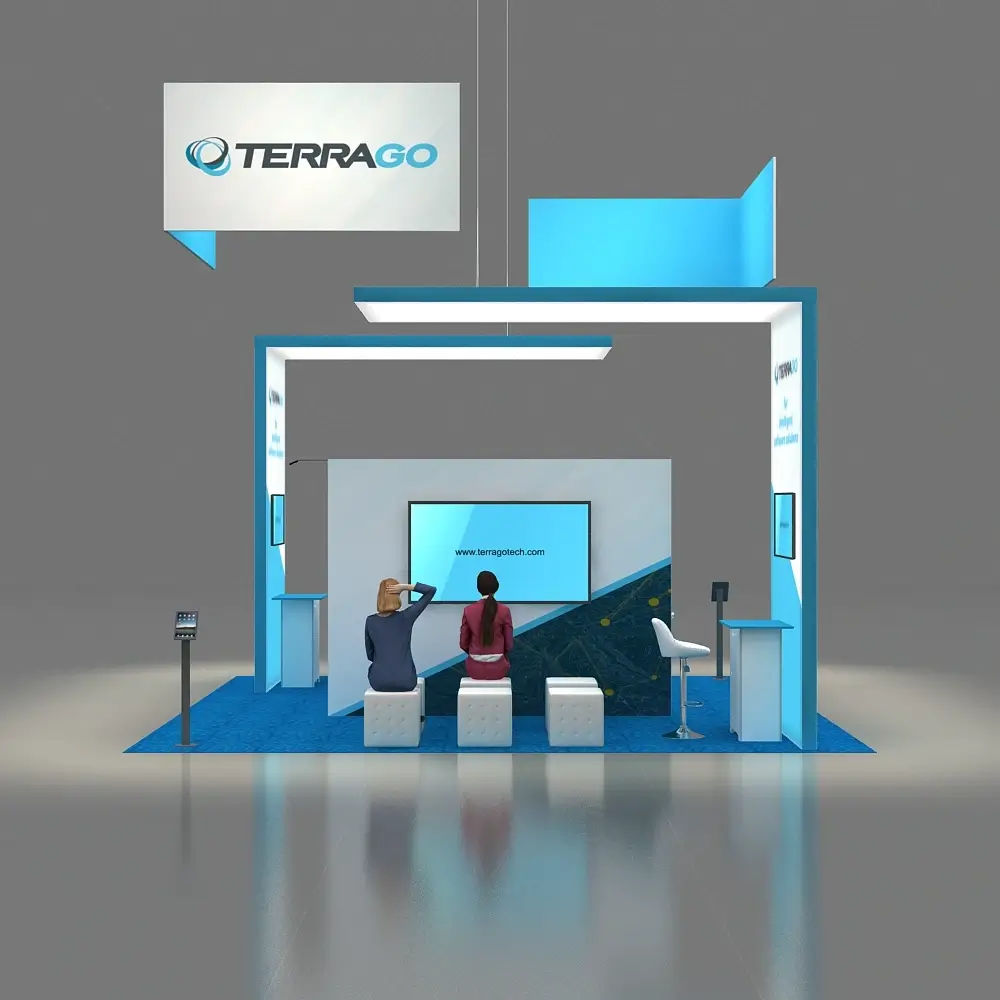 20x20 booth rental GRLU2020 27 - image1