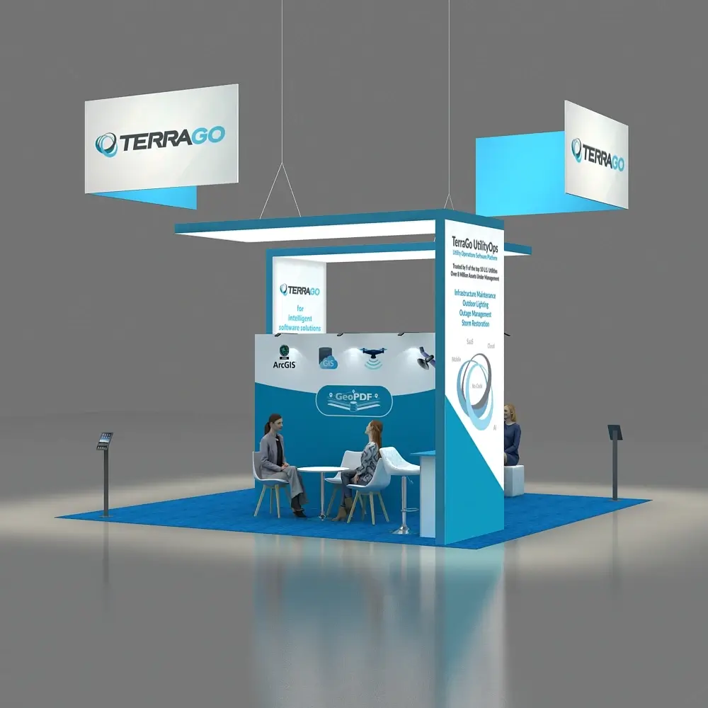 20x20 booth rental GRLU2020 27 - image4