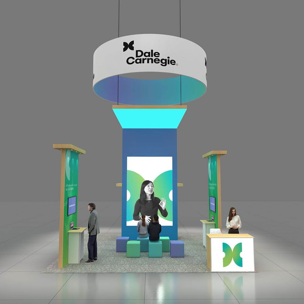 20x20 booth rental GRLU2020 30 - image1