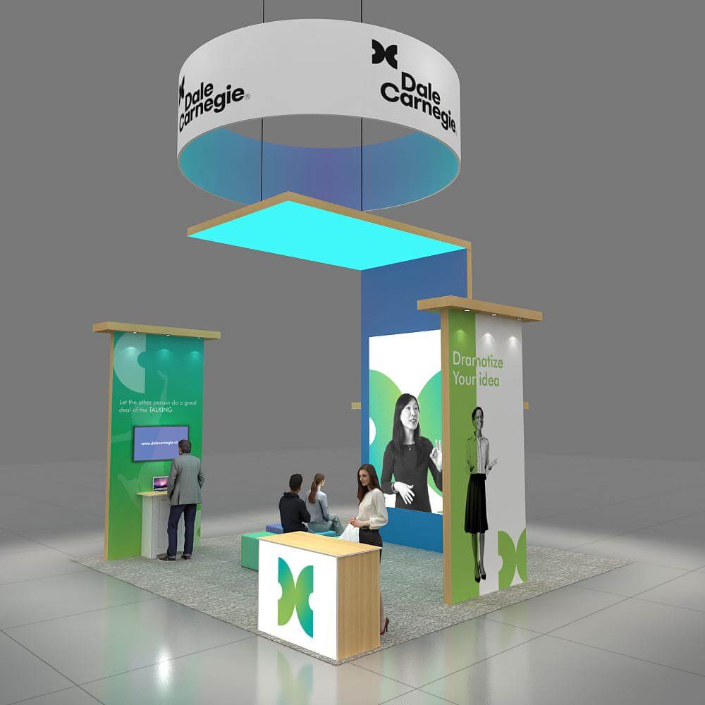 20x20 booth rental GRLU2020 30 - image2