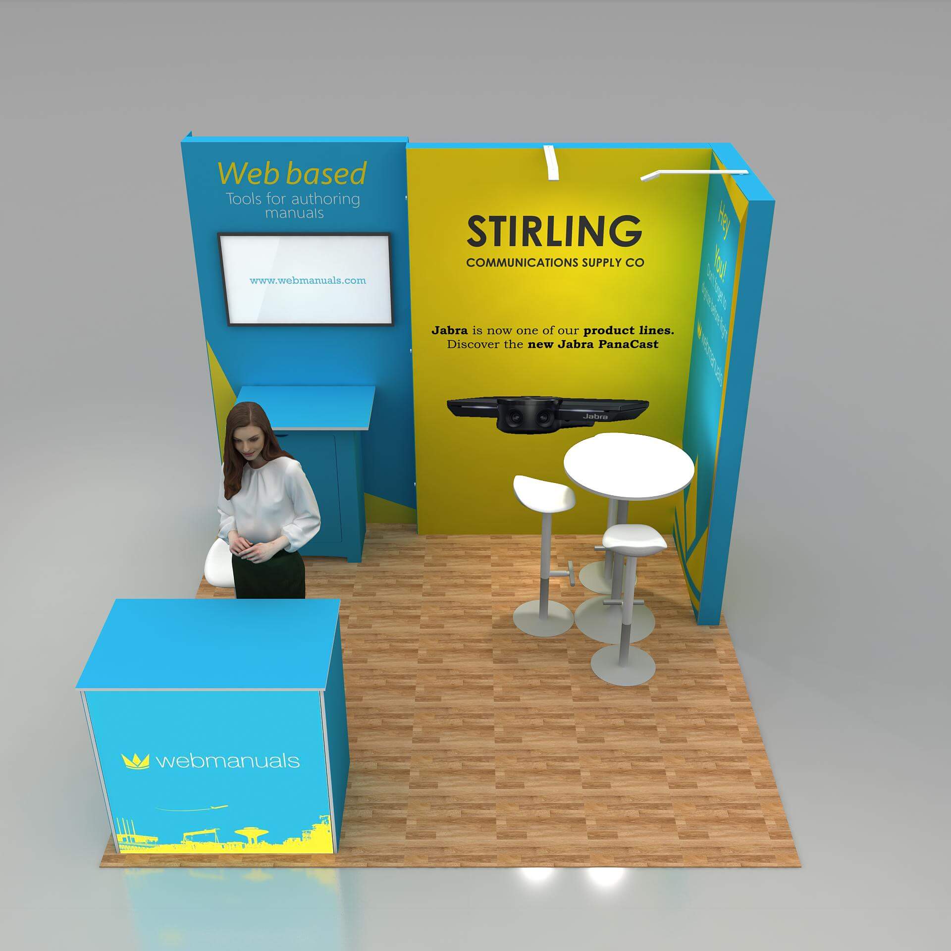 10x10 booth rental STL1010 05 - image5